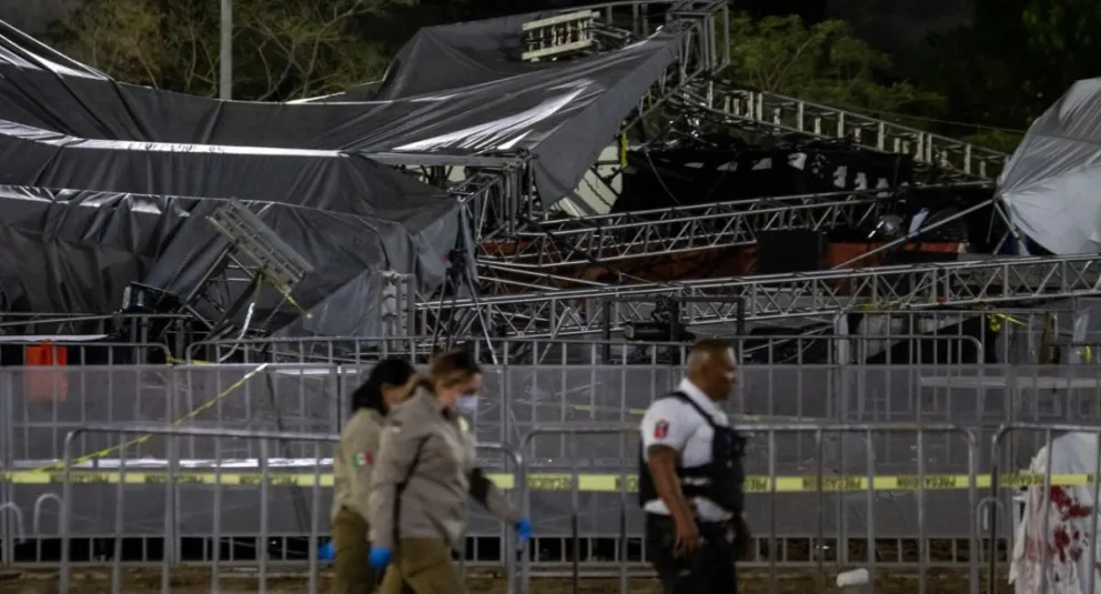Tragedia en México: 9 muertos tras el derrumbe de un escenario en un acto político