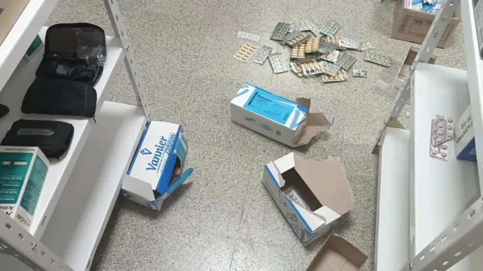 Inseguridad: robaron y vandalizaron la farmacia de un  hospital del Alto Valle