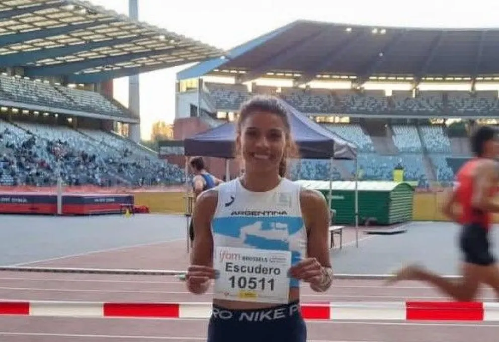 Martina imparable: la atleta cipoleña a un paso del récord nacional y de los Olímpicos