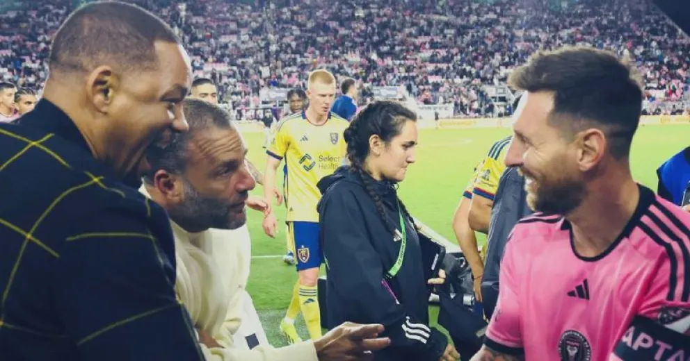 Lionel Messi sorprende al hablar en inglés junto a Will Smith
