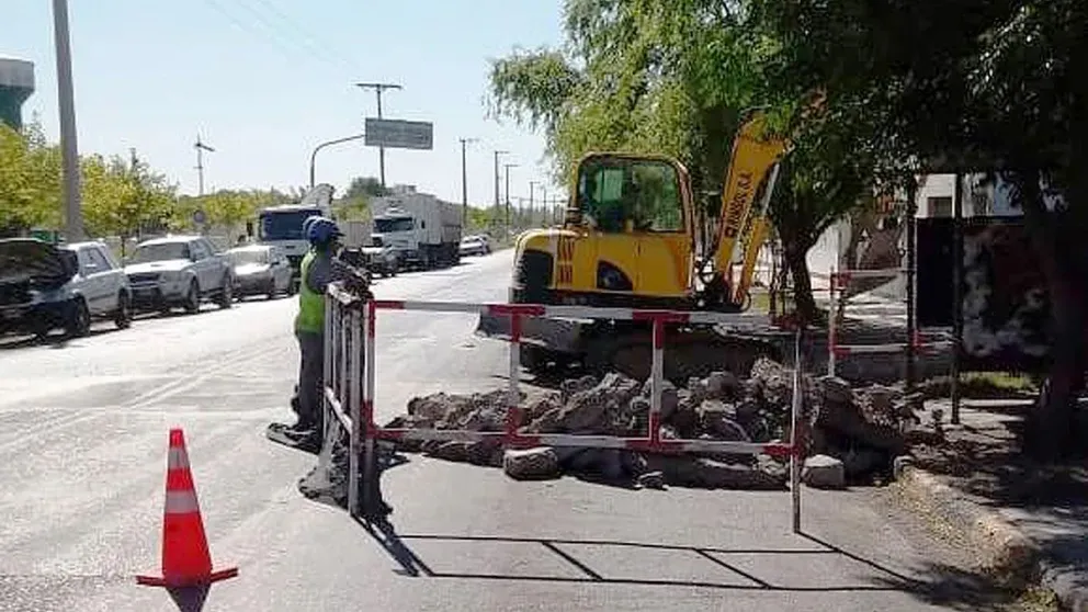  Javier Iud recorrió Cipolletti y ratificó la continuidad de obras de ARSA.  | Foto archivo