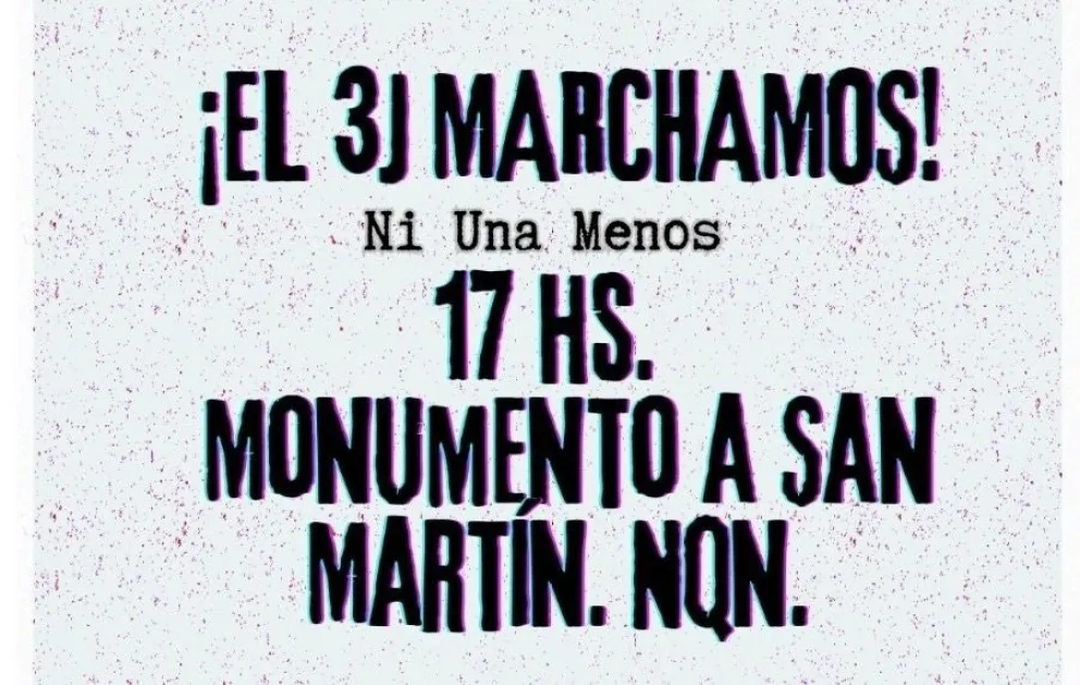 Ni una menos vuelve a las calles este próximo 3 de junio ¿donde es la marcha? 