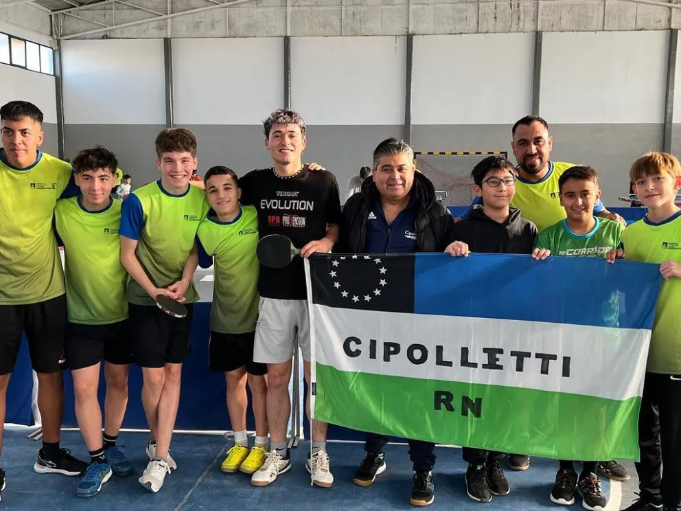 ¡Un éxito! Cipolletti estuvo presente en el 15° Provincial de Tenis de Mesa en Catriel