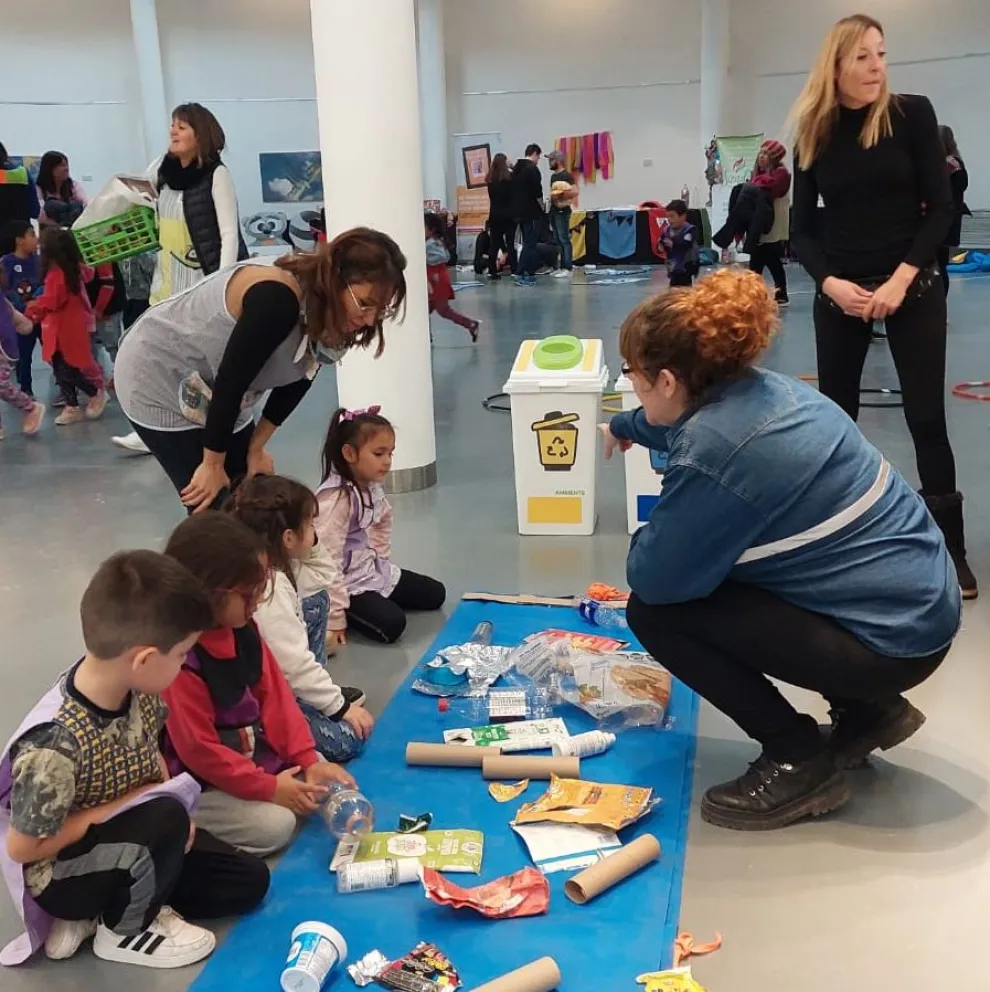 Cientos de alumnos y alumnas participaron de la "Semana del juego y el ambiente"