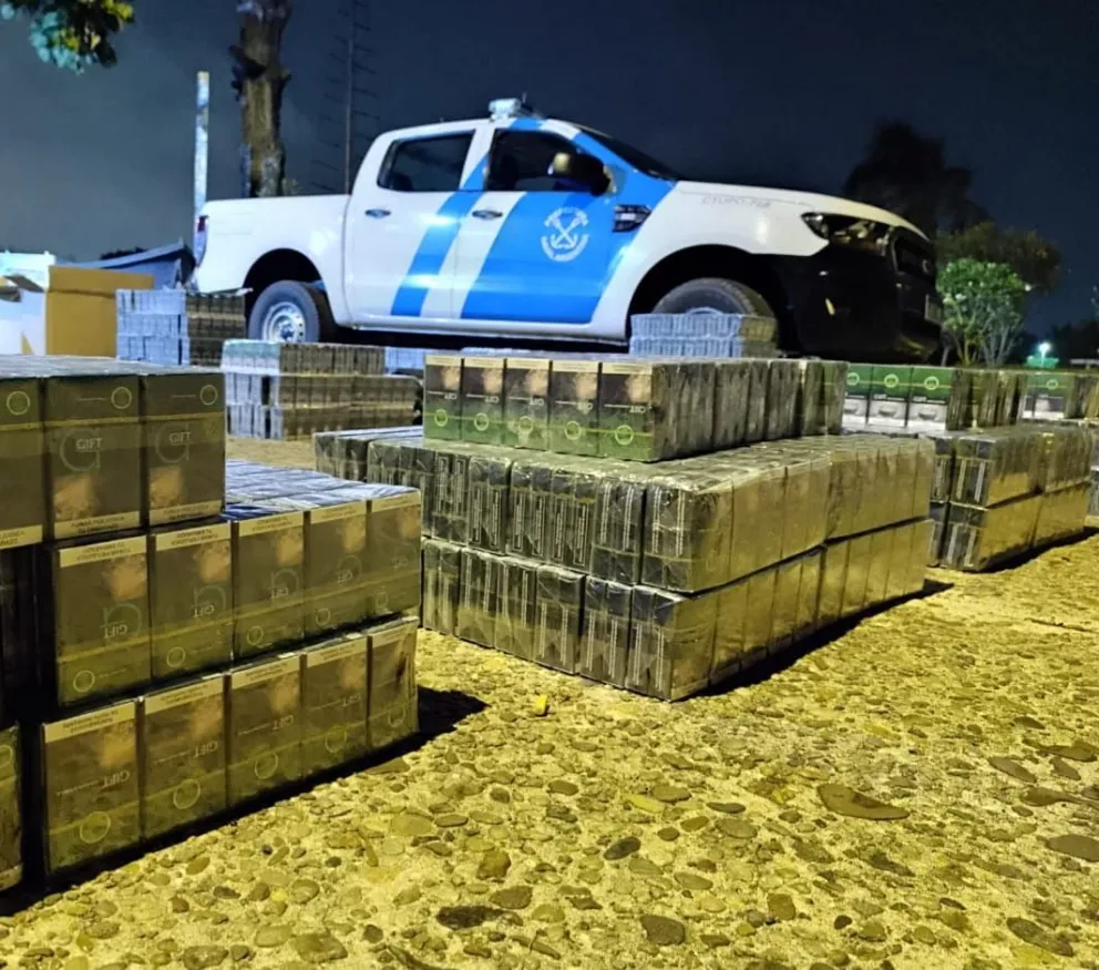 Destruirán seis contenedores de cigarrillos “truchos”: casi 3.000 millones de pesos