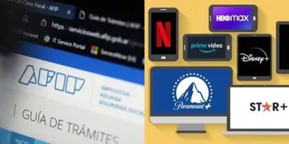 AFIP habilitó el reintegro de impuestos por plataformas de streaming