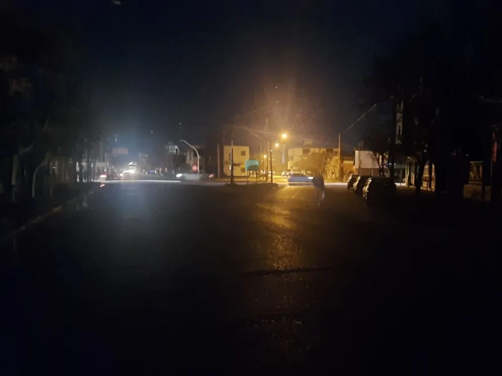 Podaba un árbol y dejó sin luz a medio Cipolletti