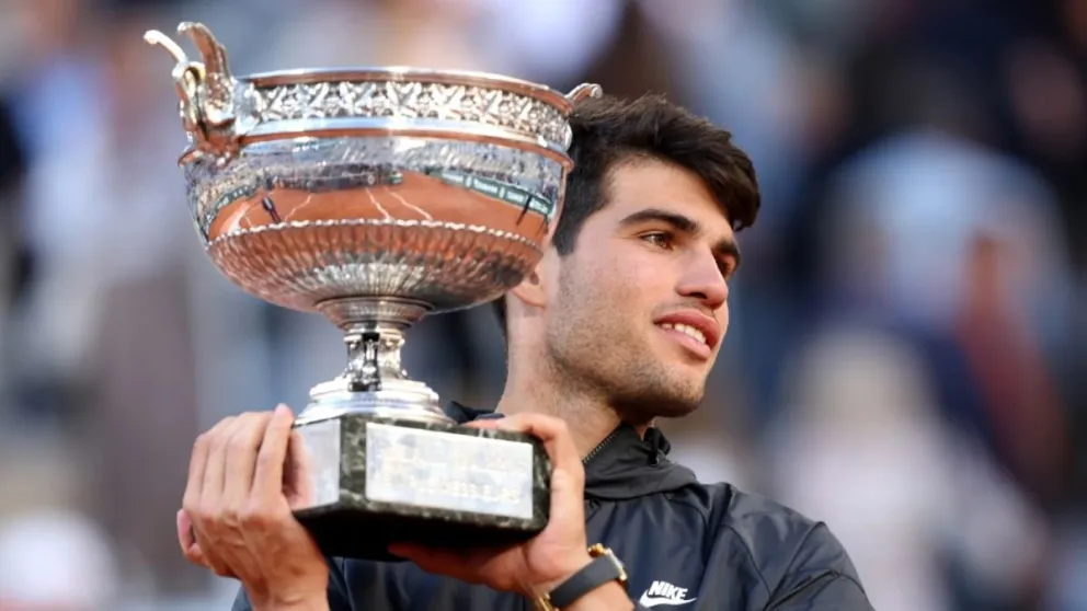 Carlos Alcaraz, el campeón del Roland Garros por primera vez