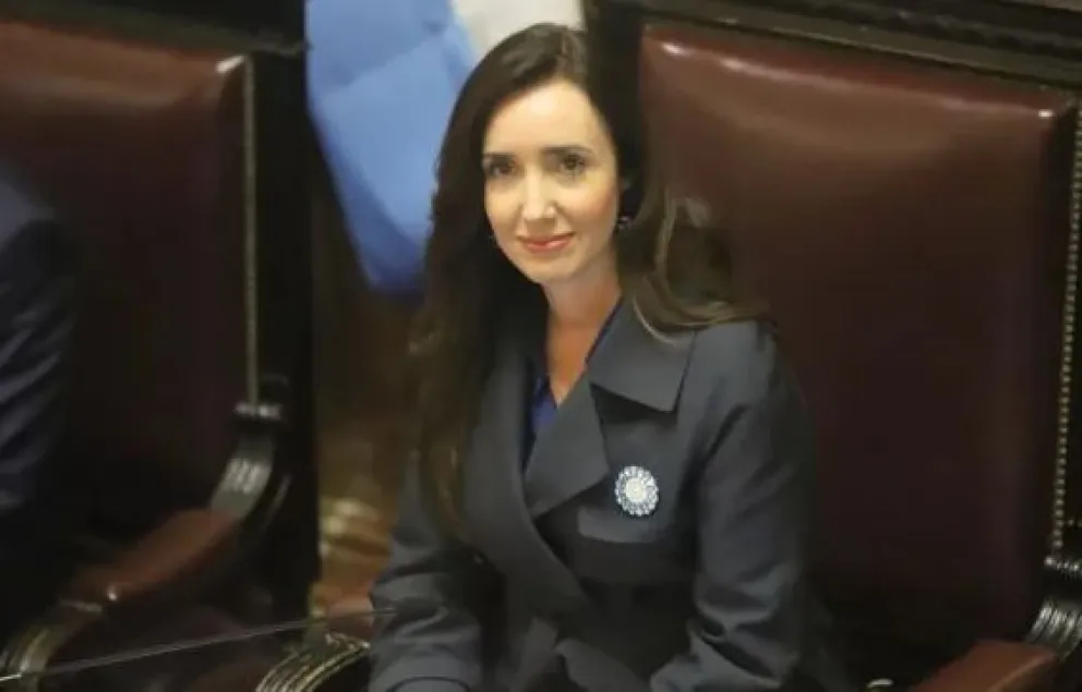 Victoria Villarruel presentó una denuncia por los daños sufridos en el Congreso