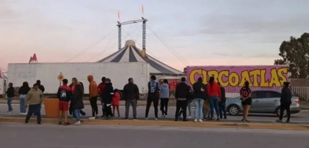 Dramático: Una localidad rionegrina denuncia que personal del circo golpeó a menores 
