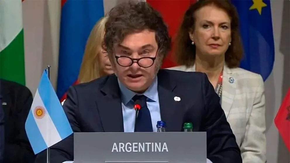 Milei firmó la declaración de la Cumbre de Paz a favor de Ucrania: el enojo de Putin