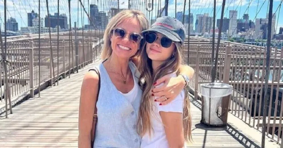 Las fotos de Mariana Fabbiani y su escapada a Nueva York junto a su hija adolescente
