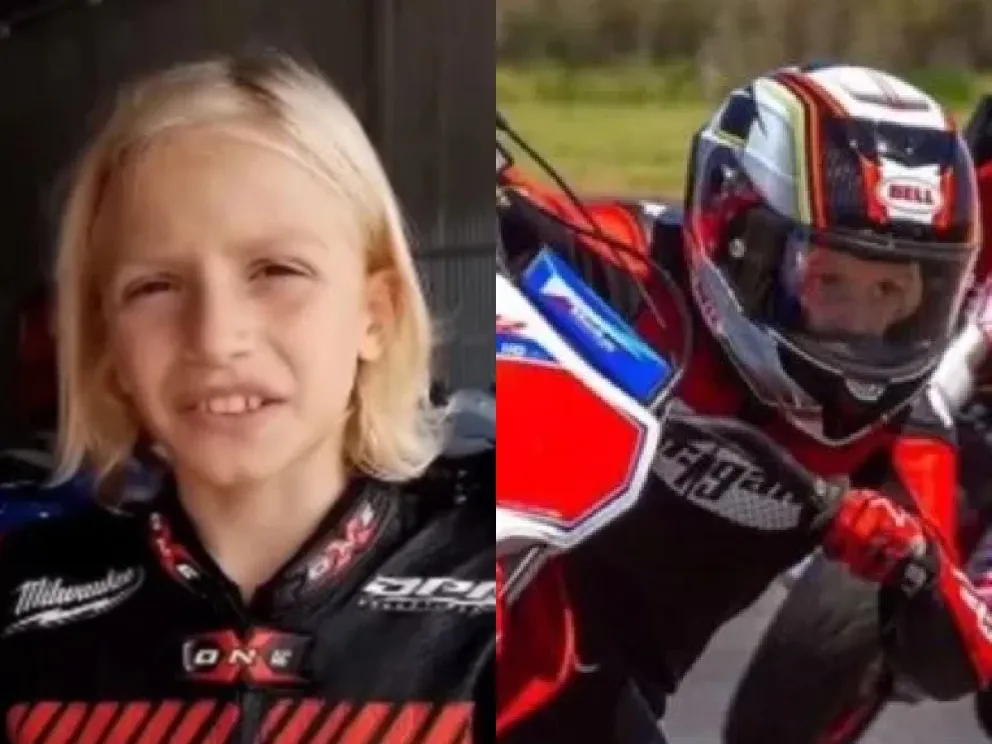 Murió Lorenzo Somaschini, el piloto de 9 años que se había accidentado
