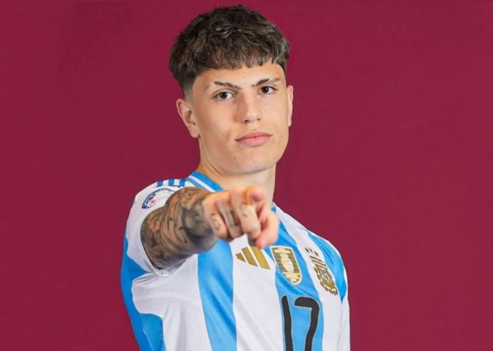 El emotivo posteo del padre de Alejandro Garnacho en la previa del debut en Copa América