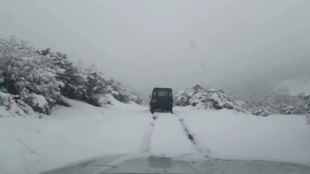 Alerta invernal en Patagonia: neviscas y lluvias en tres provincias