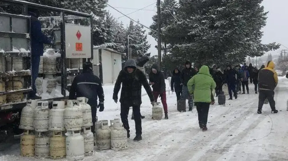 Estado de situación en Río Negro frente a las fuertes nevadas