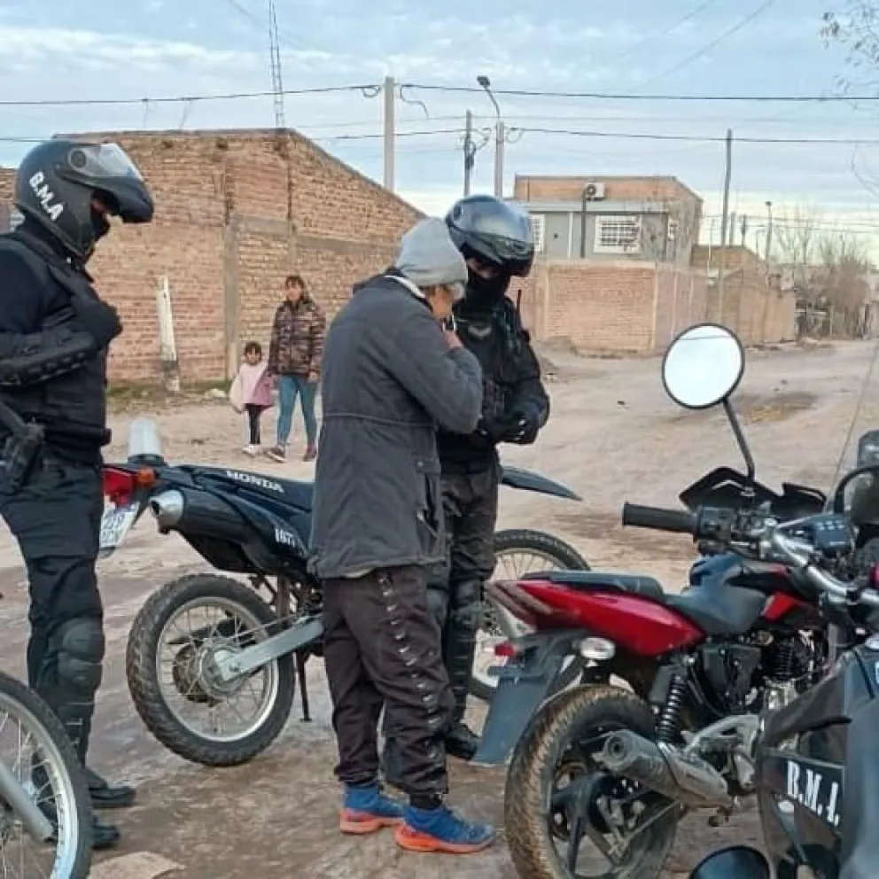 La BMA recuperó una motocicleta robada en la ciudad 