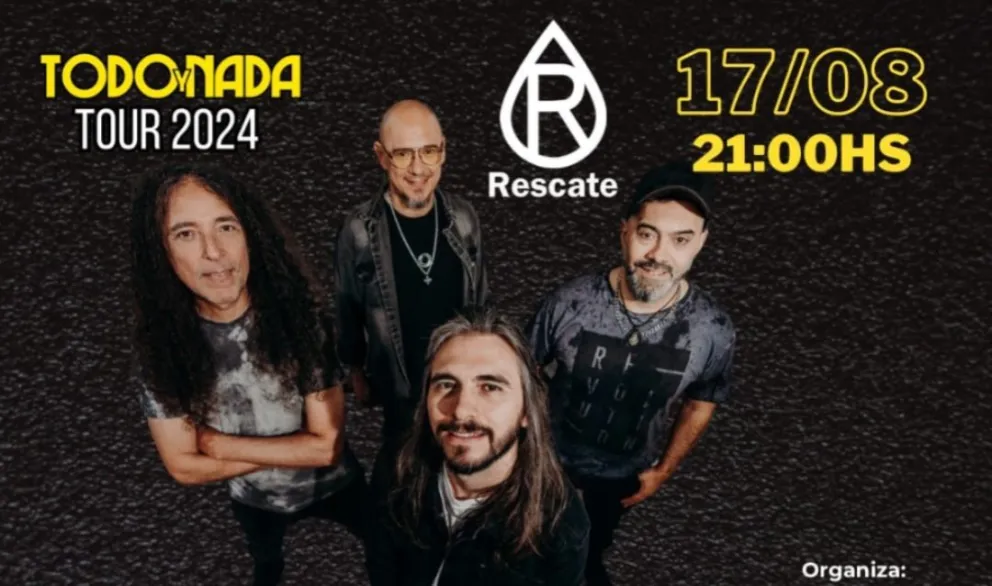 Rescate una de las bandas más populares del rock cristiano llega a la ciudad