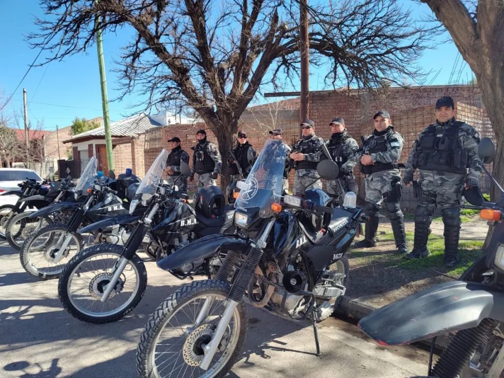 La BMA y un constante trabajo contra la inseguridad 