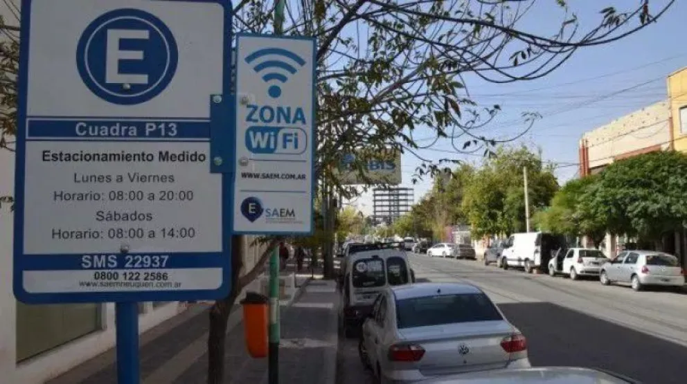 Los nuevos valores del SEM comenzarán a regir en todo el radio céntrico de la ciudad /imagen archivo

