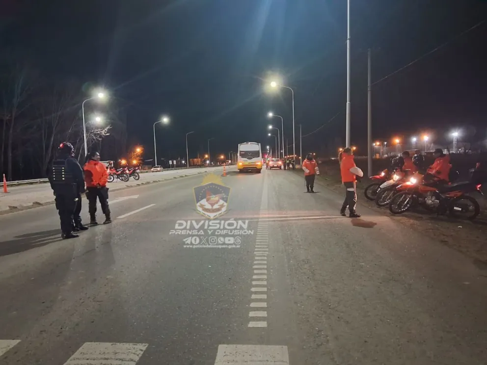 Intentaron huir de un control de alcoholemia y casi termina en tragedia 