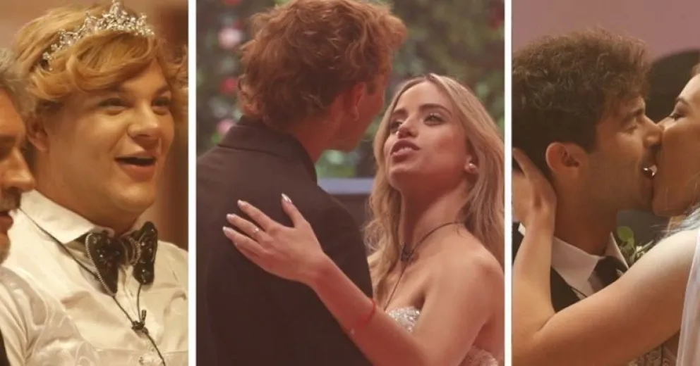 ¡Qué viva el amor! Así fue la triple boda en Gran Hermano