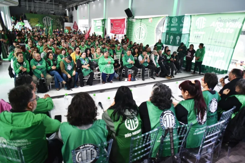 ATE aceptó con condiciones la oferta salarial del Gobierno 