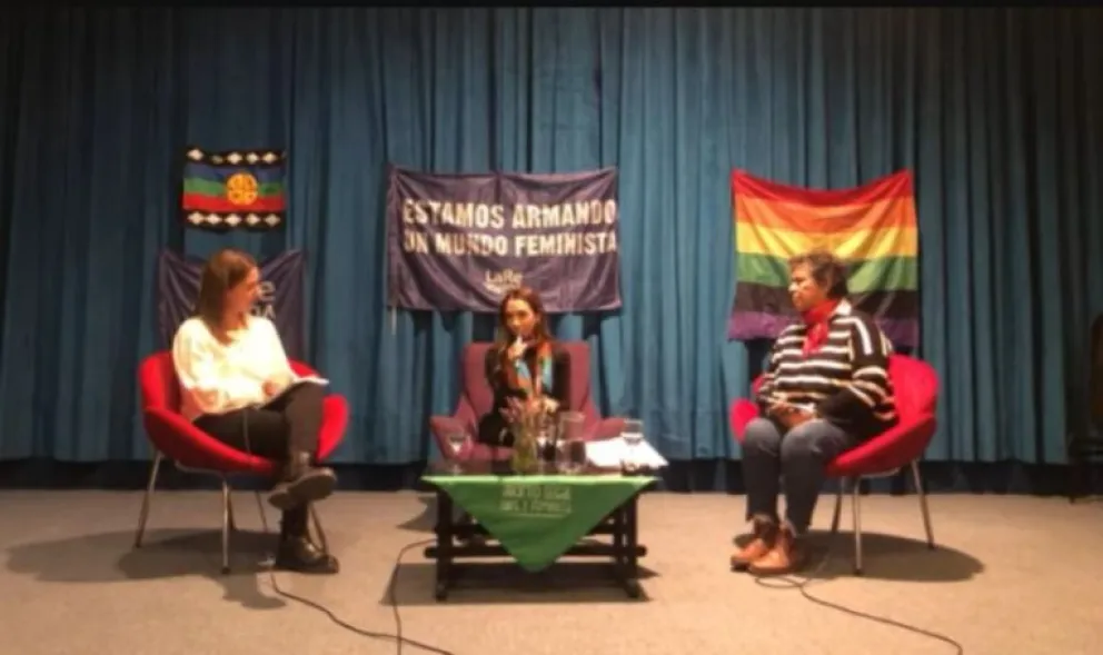 Thelma Fardín en la región brindó detalles del juicio contra Darthés