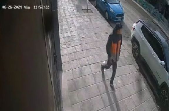 Video: Robó a plena luz del día y todo quedó grabado en las cámaras de ...