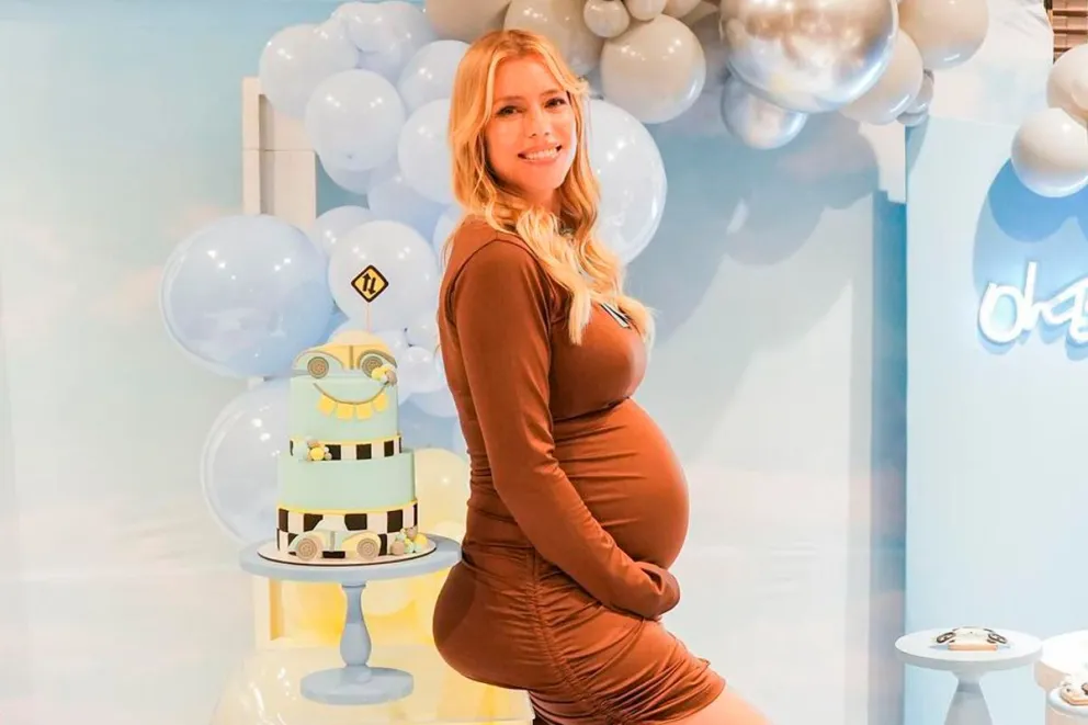 El primer baño de Cruz: Nicole Neumann compartió un dulce momento con sus seguidores