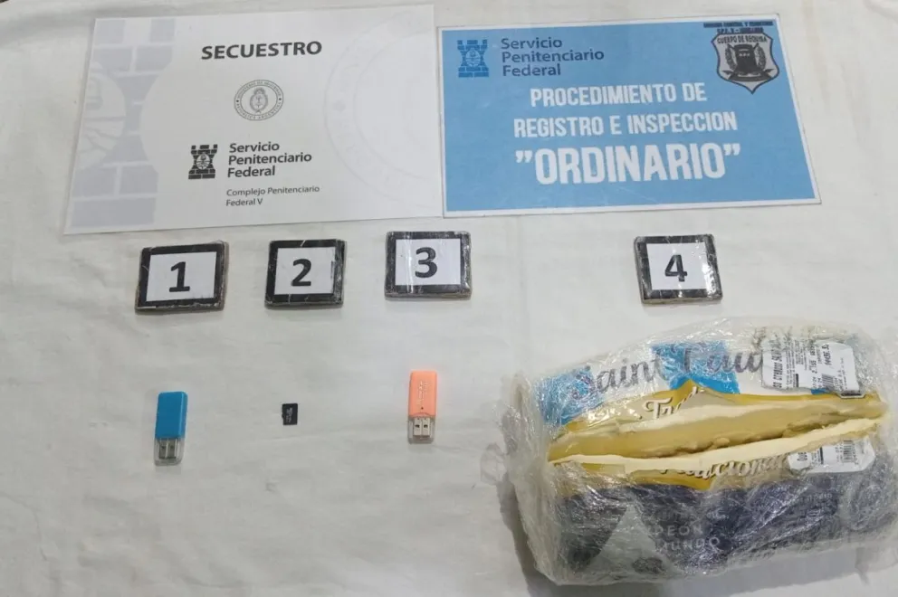 Operativo “Olor a queso”: el servicio penitenciario secuestró droga dentro de una horma de queso en un penal de la región