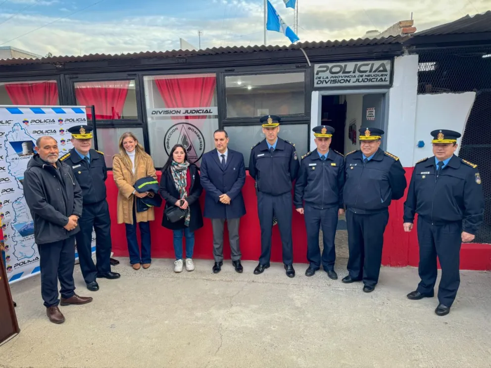 Quedó inaugurada la primera División Judicial Bomberos del país