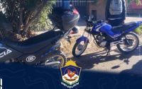 Identificaron a un menor conduciendo una motocicleta robada en otra ciudad 