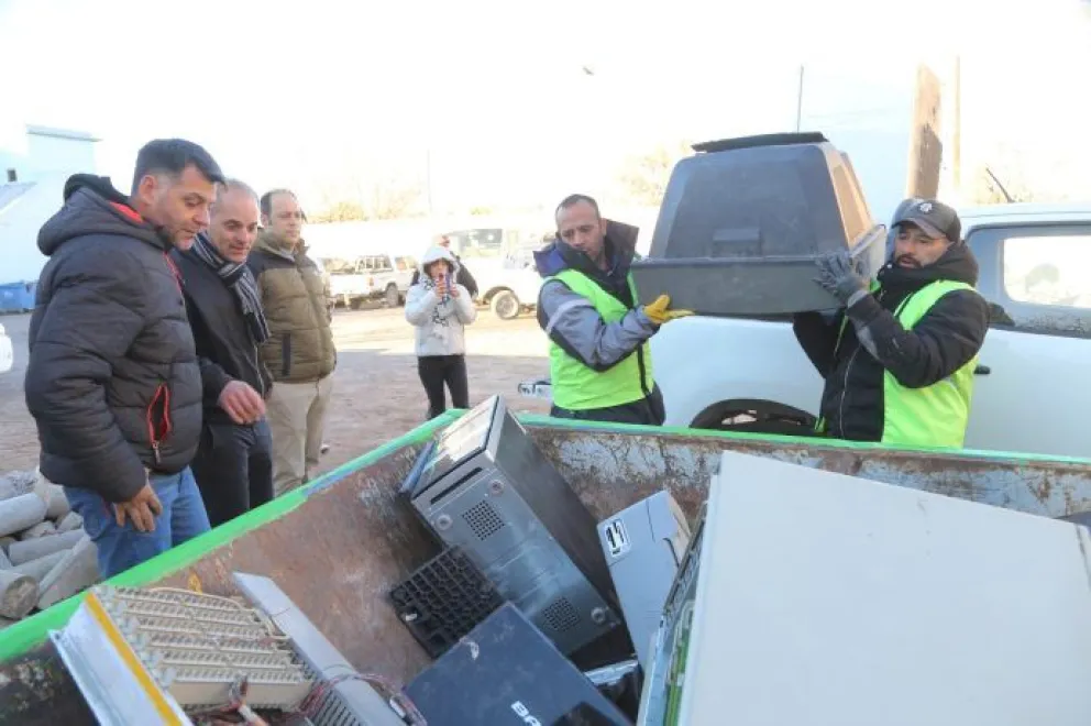 Comenzaron a reciclar y tratar residuos electrónicos en desuso