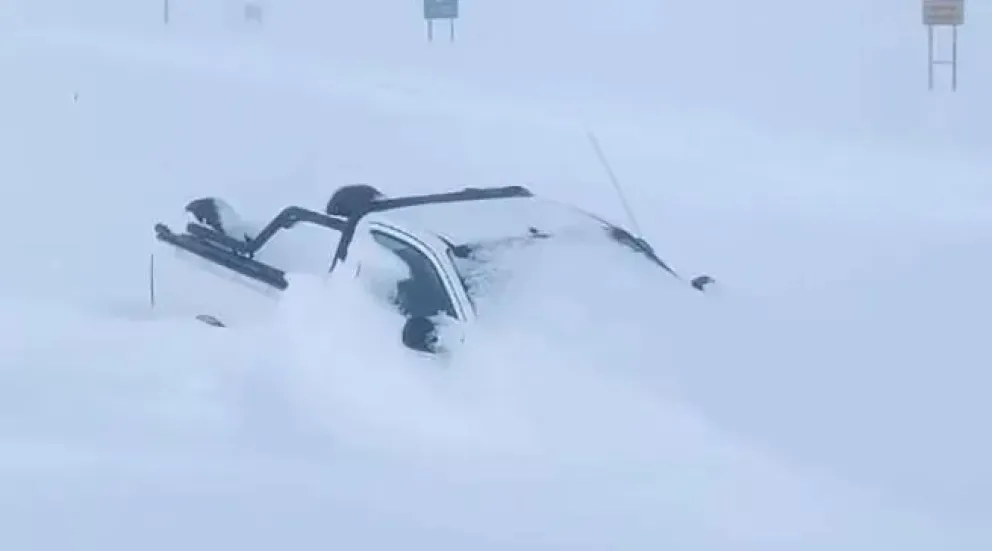 Un hombre desapareció en Chubut en medio de una tormenta de nieve