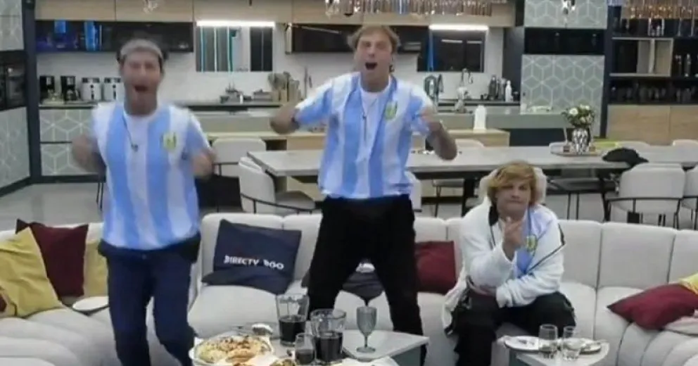 ¡Emoción total! Así se vivió en Gran Hermano el pase de Argentina a semis de la Copa América