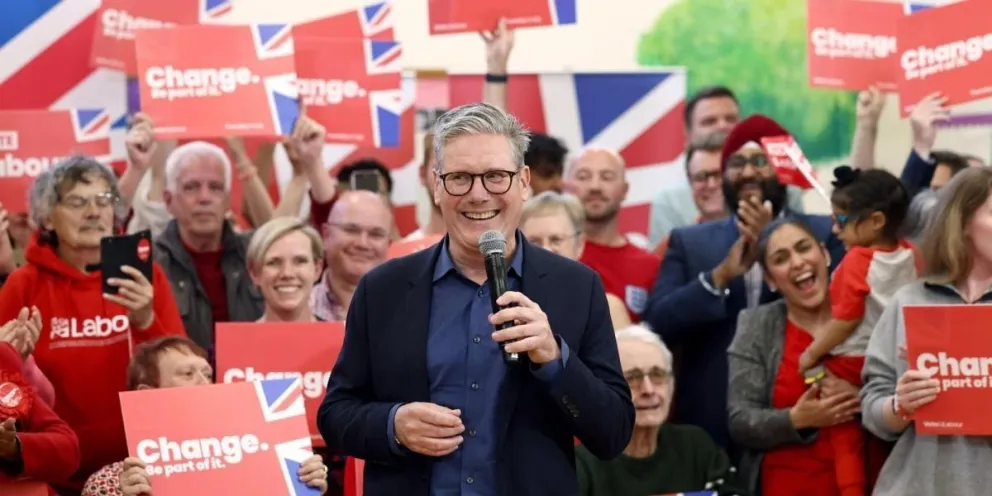 Histórica victoria en elecciones británicas: el Partido Laborista obtiene 412 escaños en el Parlamento