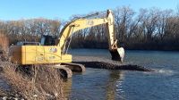 Concretaron trabajos en el río Neuquén para optimizar la prestación del servicio de agua