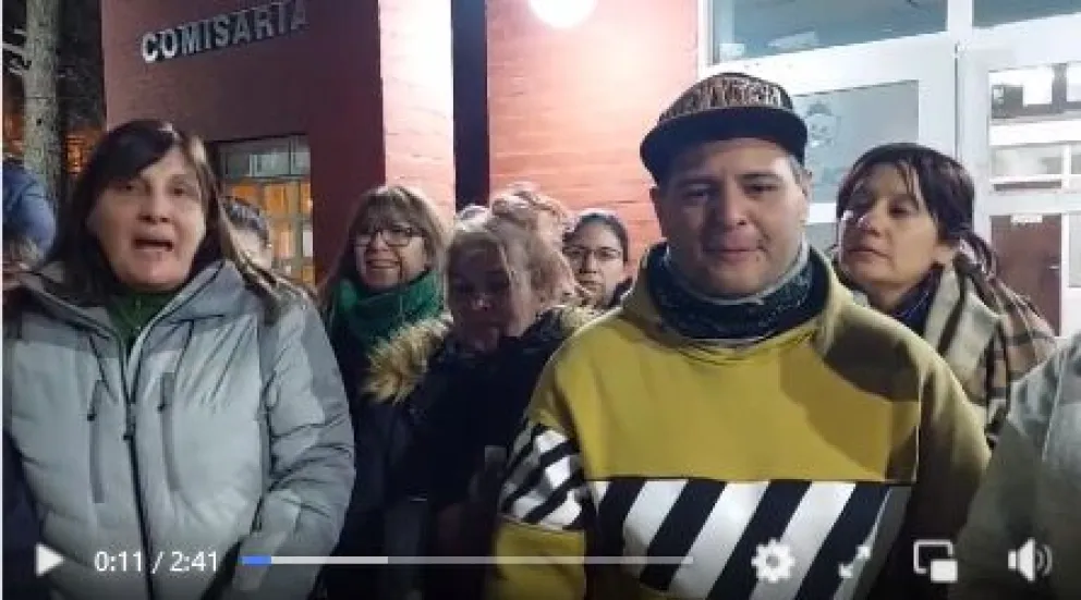 Detuvieron a la mamá de Silvia Cabañares por realizar una pintada