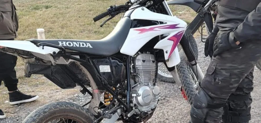 Una buena: recuperaron moto robada en Cipolletti