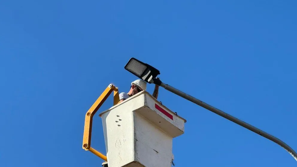 Colocación de luminarias Led