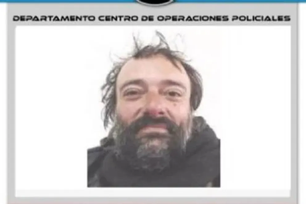 Desesperada búsqueda de un hombre de 46 años: tiene esquizofrenia 
