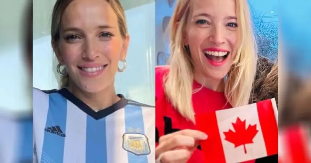 La dualidad de Luisana Lopilato por la Copa América: a quién apoyó entre Argentina y Canadá