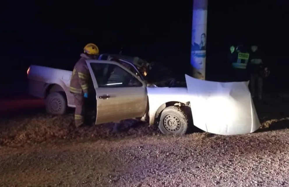 Tremendo: un hombre internado tras una violenta colisión en la ruta 65