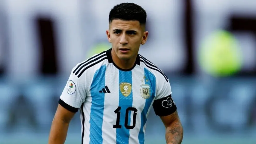 Thiago Almada, acusado de atropellar y abandonar a una persona