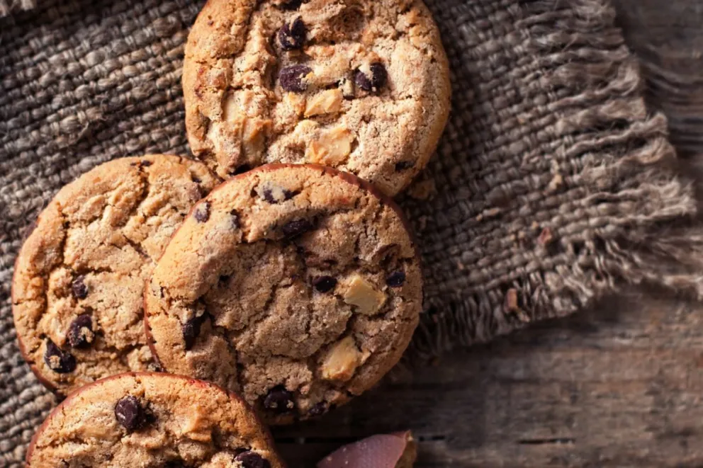 La receta de las galletitas de leche condensada y chocolate negro