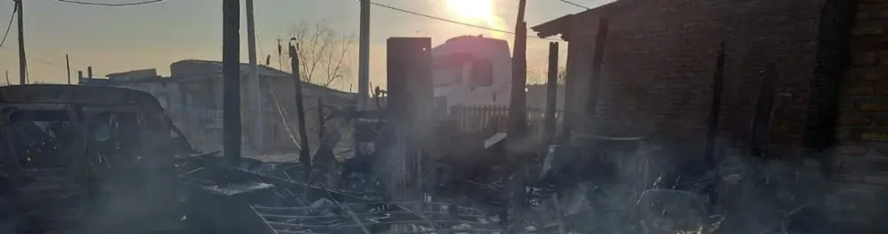 Salió a festejar el bicampeonato, volvió y se encontró con que su hogar se había incendiado: perdió todo y ahora necesita la ayuda de todos