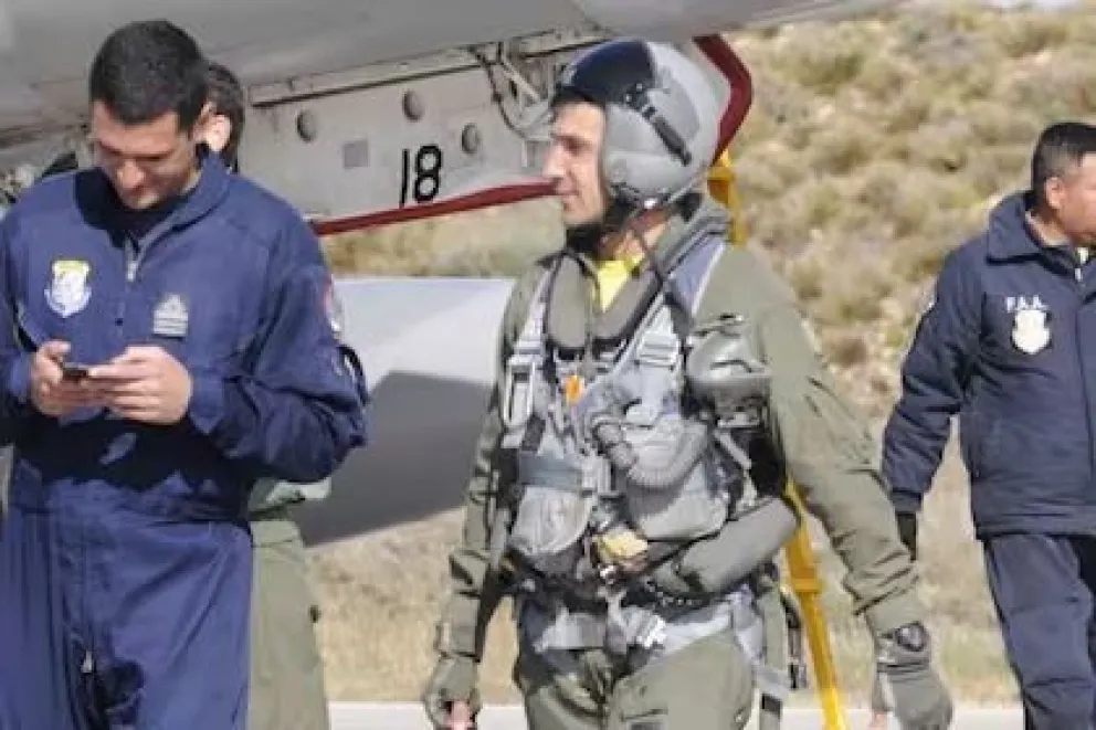 Terrible: un piloto de la Fuerza Aérea murió durante un entrenamiento