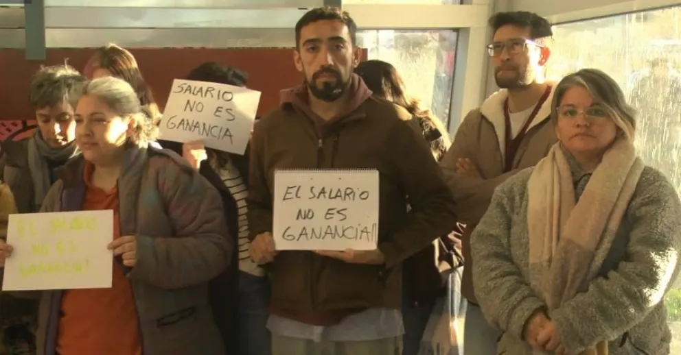 Médicos Autoconvocados en rechazo al impuesto a las ganancias.