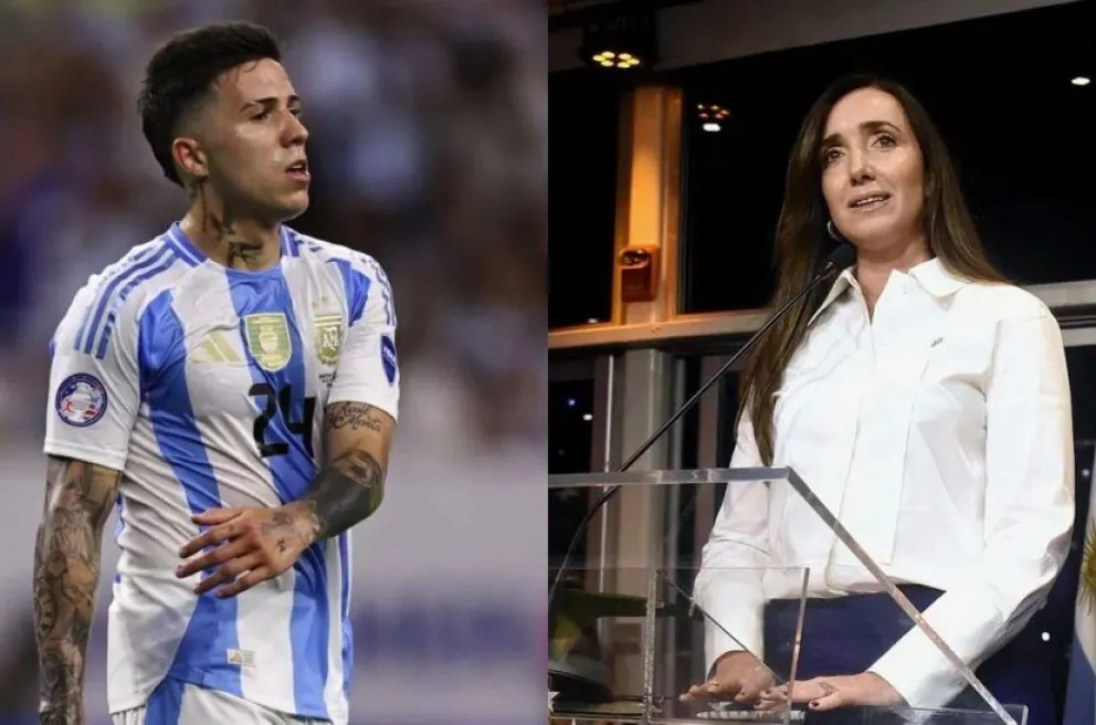 Villarruel defendió a Enzo Fernández por ser tildado de racista: "Enzo yo te banco"